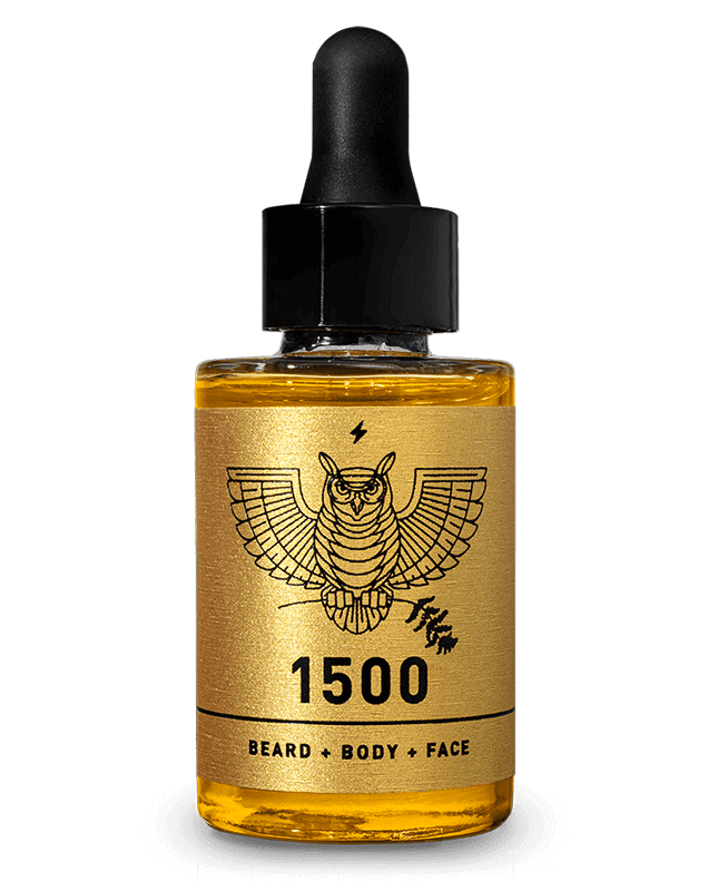 1500 beard oil