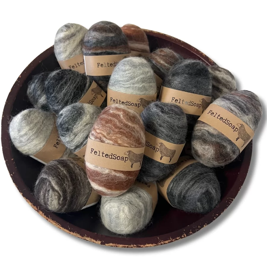 Felted Soap