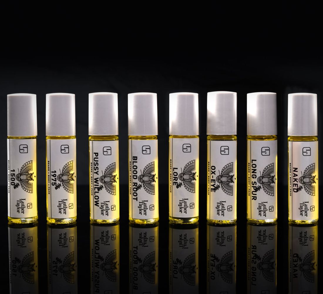 Luther Taylor Private Blend Luxury Scents Beard Oil Single Samples