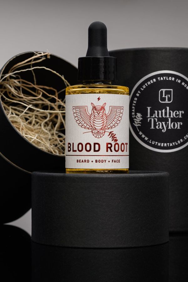Blood Root Luxury Beard Oil by Luther Taylor